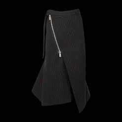 Asymmetric Midi Skirt