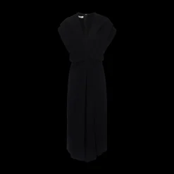 Banana-Cut Shift Dress