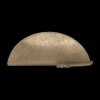 Big Half Moon Leather Clutch