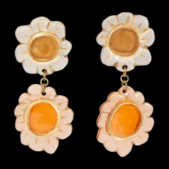 Billy Boy Large Flower Earrings