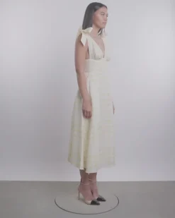 Bow Shoulder Dress
