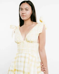 Bow Shoulder Dress