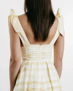 Bow Shoulder Dress