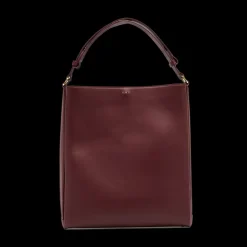 Burgundy Toasted Folded Tote Bag