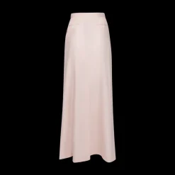 Button Maxi Skirt