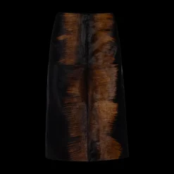 Calf Hair Pencil Skirt