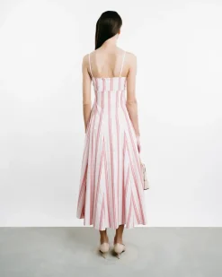 Cami Striped Maxi Dress