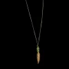 Carrot Pendant Necklace