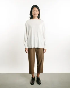 Chunky Boat Neck Cashmere Sweater