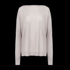 Chunky Boat Neck Linen Sweater