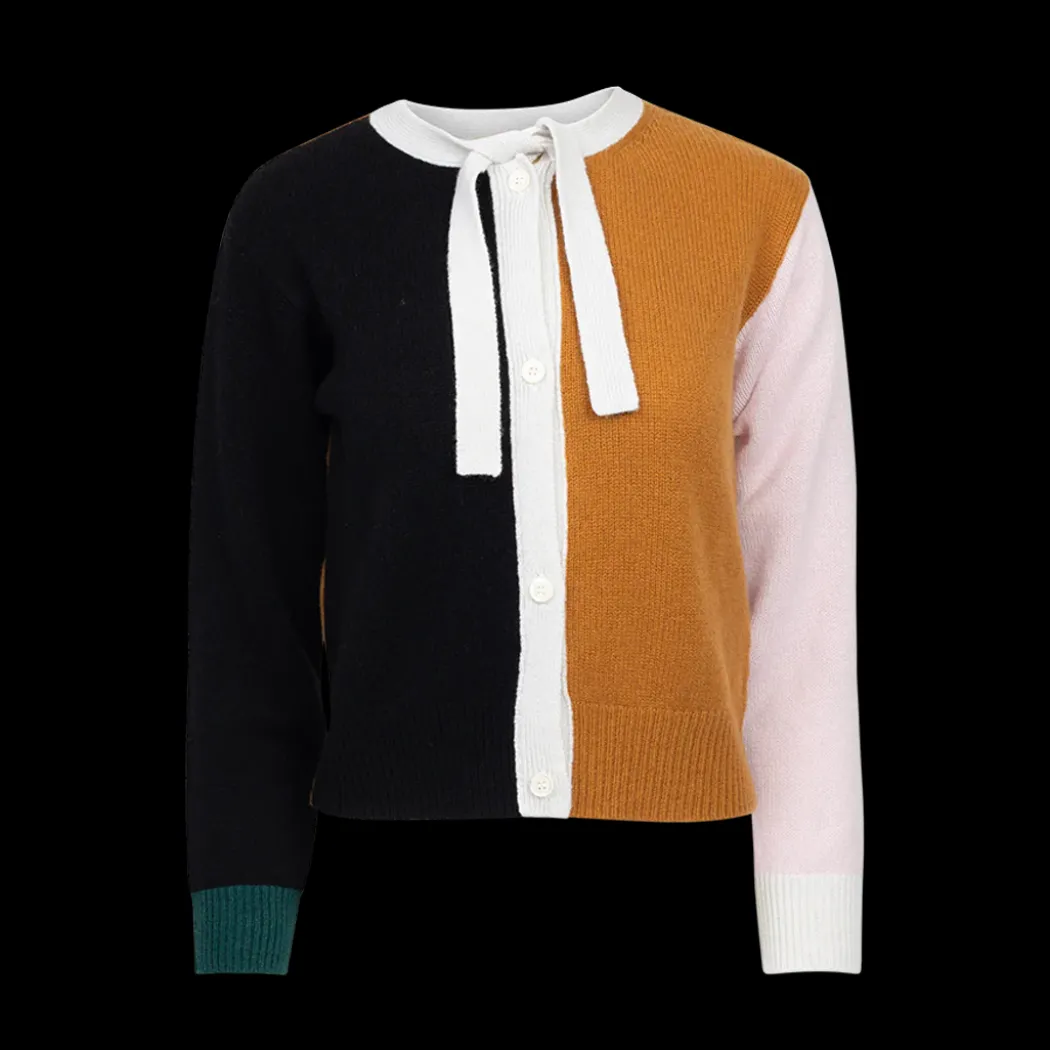 Color-Blocked Cardigan