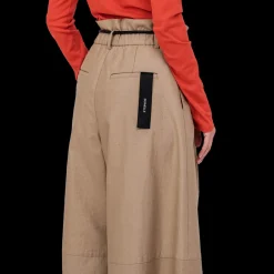 Cotton Wide Pants
