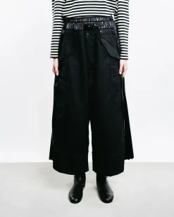 Cropped Cargo Trousers