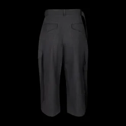 Cropped Glen Checked Pants