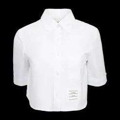 Cropped Short-Sleeved Shirt