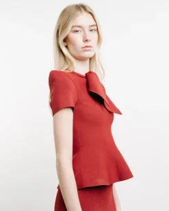 Crêpe Knit Pencil Skirt