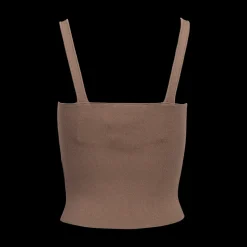 Crêpe Knit Square Camisole