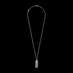 Crystal Tassel Necklace