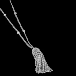 Crystal Tassel Necklace