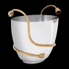 Deco Leaves Champagne Bucket