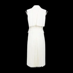 Double-Breasted Sleeveless Coat