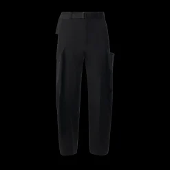 Double-Faced Silk Cotton Pants