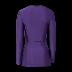 Draped Jersey Top