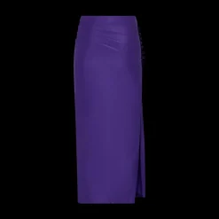 Draped Midi Skirt