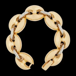 Eight Chunky Bicolored Bracelet
