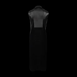Faux Leather Maxi Dress