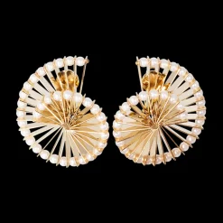 Faux Pearl Earrings