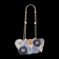 Flower 1969 Metallic Disc Bag
