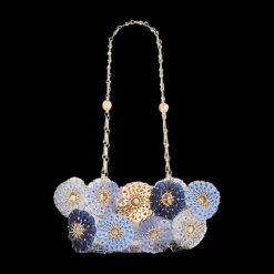 Flower 1969 Metallic Disc Bag