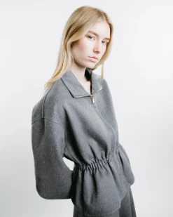 Funnel Neck Jacket