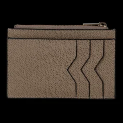 Grey Card Case Holder