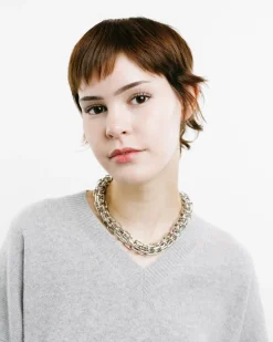 Grid Chain Necklace