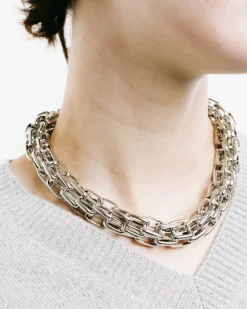 Grid Chain Necklace