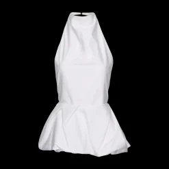Halter Peplum Top