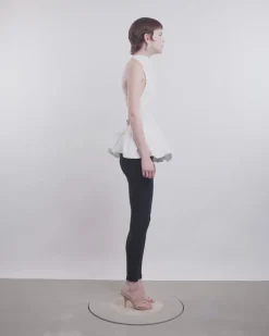 Halter Peplum Top
