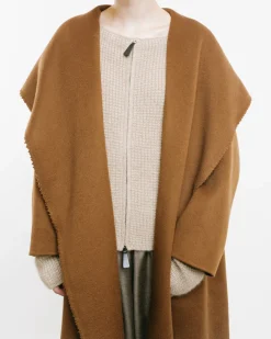 Hooded Coat With Cimossa
