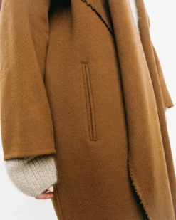 Hooded Coat With Cimossa