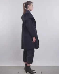 Hooded Coat With Cimossa
