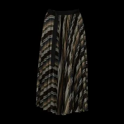 Horizontal Striped Skirt