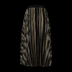 Horizontal Striped Skirt