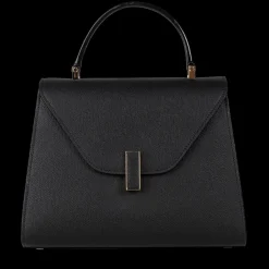 Iside Medium Top-Handle Bag - Black