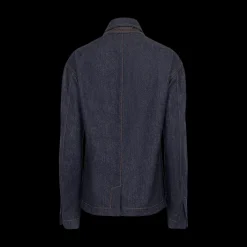 Julian Cashmere Denim Shirt Jacket