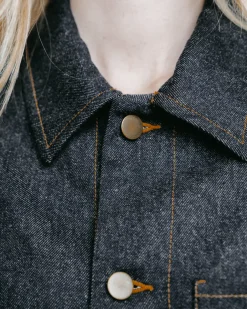 Julian Cashmere Denim Shirt Jacket