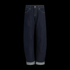Karo Barrel-Leg Jeans