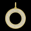 Large Amani Diamond Circle Pendant
