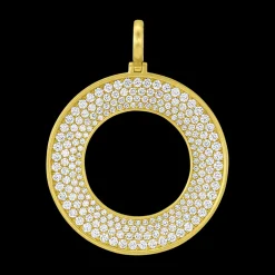 Large Amani Diamond Circle Pendant